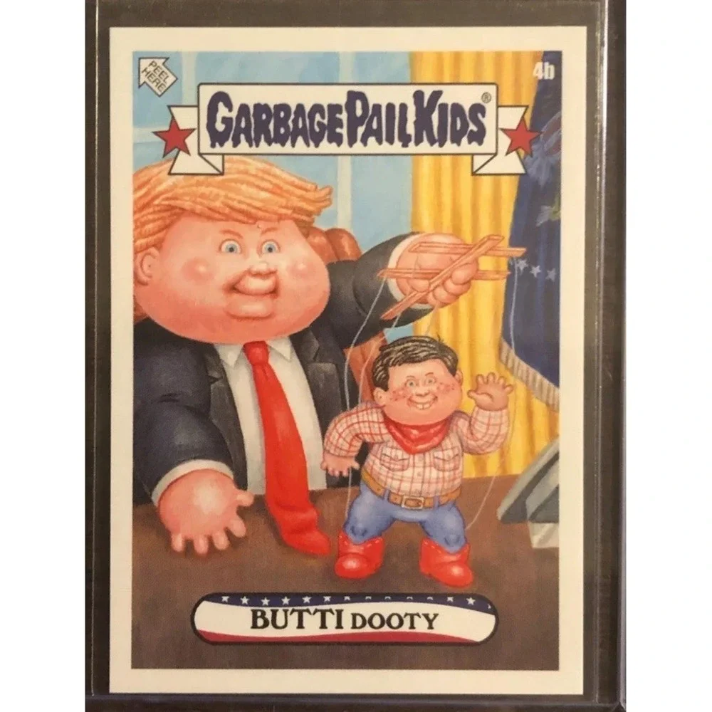 2020 Topps Garbage Pail Kids GPK Disgrace to the White House #4B Butti Dooty
